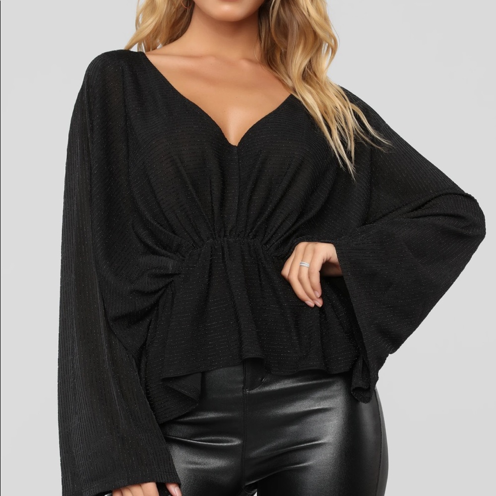 Hello Darling Long Sleeve Top - Fashion Nova